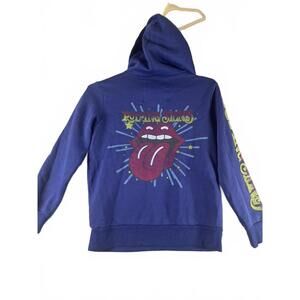 Rowdy Sprouts Rolling Stones Hoodie Size 10